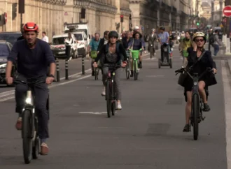 Paris’te bisikletlilerin sayısı otomobil sürücülerini geçti