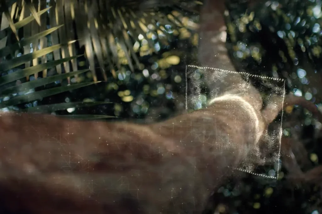 Natura ses logosu için Amazon ağaçlarının biyoelektrik sinyallerinden yararlanıyor