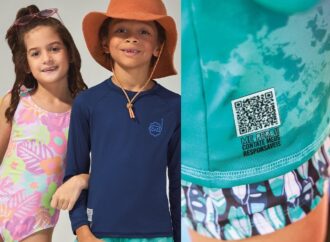Malwee markasından kaybolan çocuklar için plaj giyimine eklenen QR kodlar