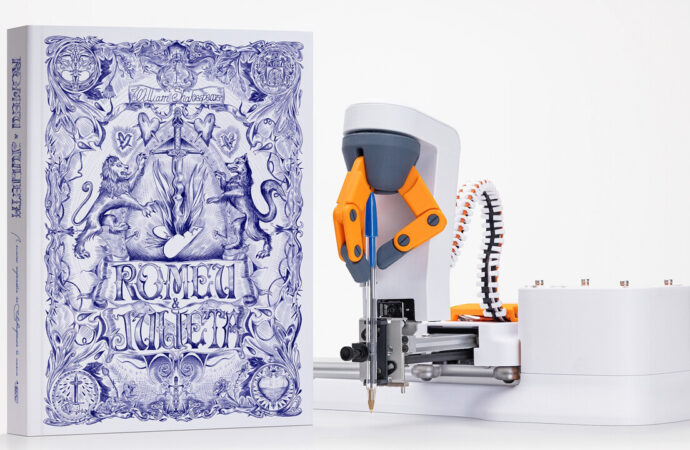 BIC markasının tek bir kristal kalemi Romeo ve Juliet’i  63 saatte yazdı