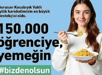 Askıda Ne Var, Borusan Kocabıyık Vakfı İşbirliğiyle 1 milyon öğün hedefiyle #BizdenOlsun diyor