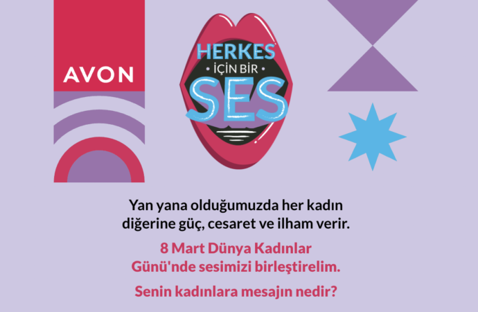 Avon’dan Kadınlar Günü’ne özel Herkes İçin Bir Ses projesi