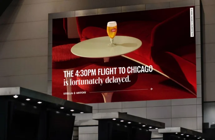 Stella Artois uçuşlarda yaşanan rötarları yolcular için beklenmedik bir molaya dönüştürüyor