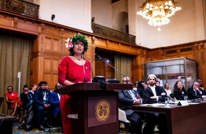 Pasifik’ten yükselen ses Lahey’de yankılandı