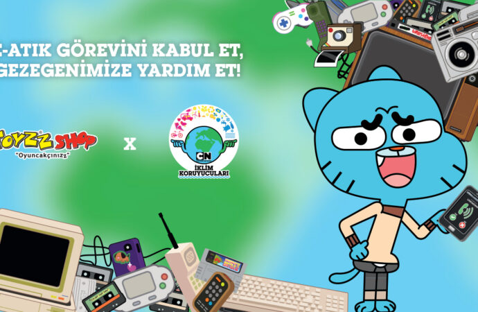 Cartoon Network ve Toyzz Shop çocukların “İklim Koruyucuları” olması için el ele veriyor: Çocuklar bu kez e-atıkları dönüştürüyor