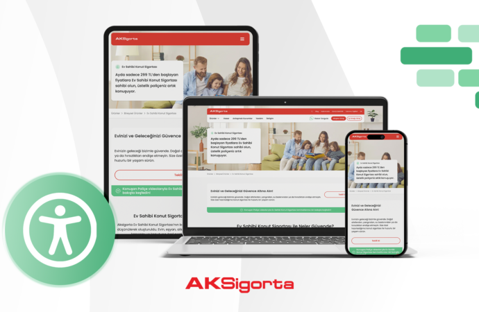 Aksigorta web sitesi sürdürülebilirlik skoruyla fark yarattı