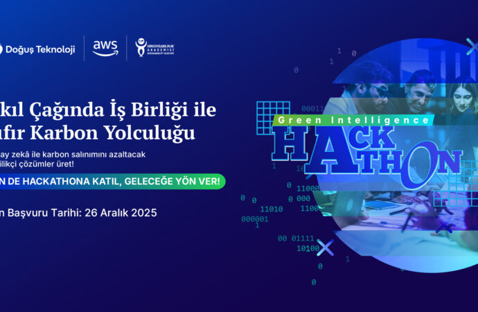 Yapay Zeka ile karbon salımını azaltacak yenilikçi çözümlerin yarışacağı Green Intelligence Hackathon’u başvuruları başladı