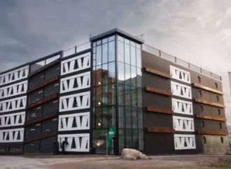 İsveç’ten sürdürülebilir mimaride çarpıcı adım: Türbin kanatlarından otopark