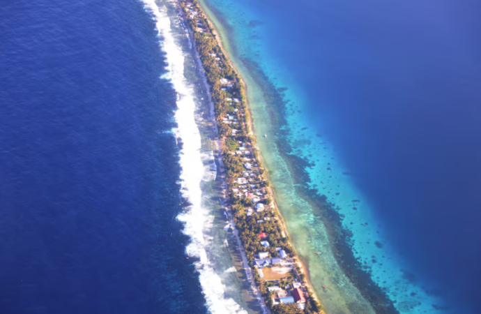 İlk iklim göçmenleri Tuvalu’dan Avustralya’ya ulaştı