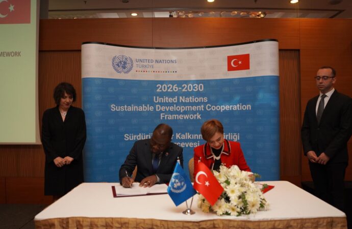 Türkiye ve Birleşmiş Milletler 2026-2030 Sürdürülebilir Kalkınma İşbirliği Çerçevesi’ni imzaladı
