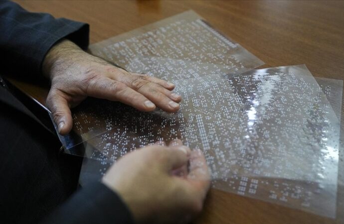 Görme engellilerin hayatı Braille alfabesi ile kolaylaşıyor