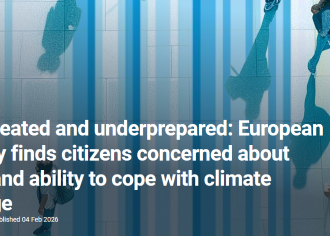 Aşırı sıcaklar Avrupa’da endişe yaratırken iklim krizine hazırlık yetersiz