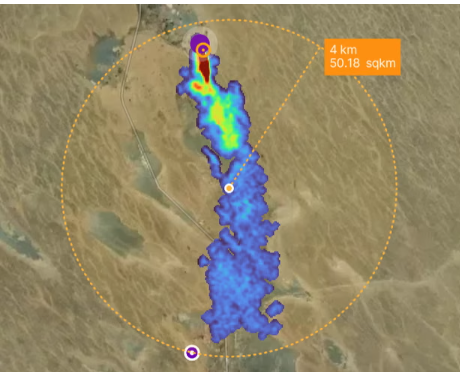 Uydu verileri dünyanın en büyük metan sızıntılarını ortaya çıkardı