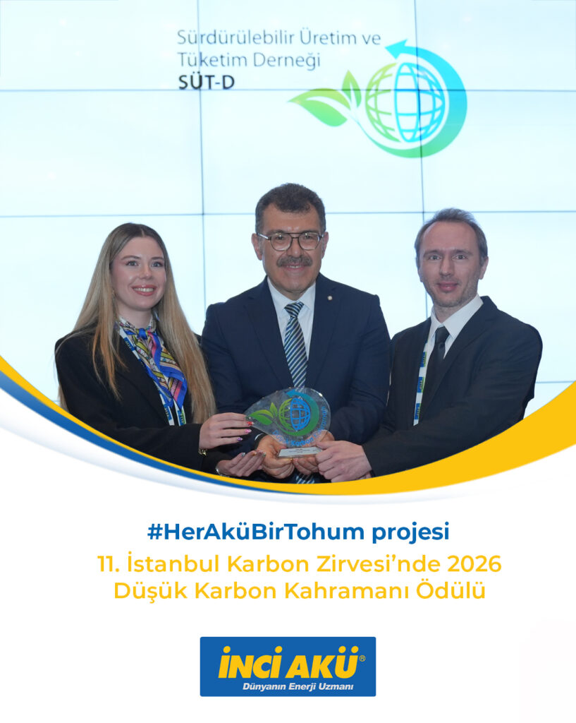İnci Akü’nün #HerAküBirTohum projesi’nden 100 bin tohum daha