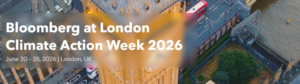 Bloomberg, Londra İklim Eylem Haftası 2026’nın ana destekçileri arasında yer aldı