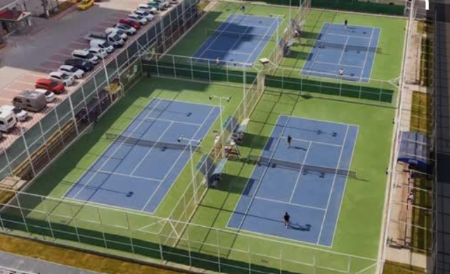 Tenis turnuvalarının yeni yıldızları dört ayaklı dostlar