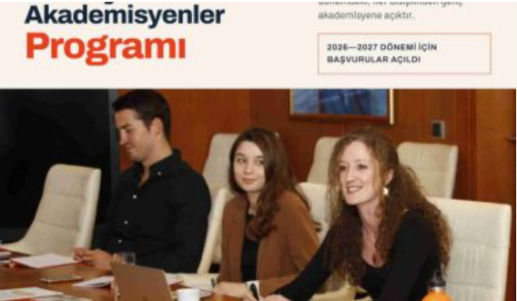 Genç Akademisyenler Programı başvuruları açıldı