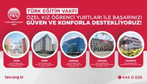 Türk Eğitim Vakfı’nın 5 kız öğrenci yurdu için başvuru dönemi başladı