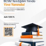 BETAV’ın yeni dönem burs başvuruları devam ediyor