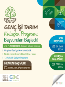 Nestlé Türkiye’den tarım girişimlerine 1,5 milyon TL tohum desteği: Genç İşi Tarım Kuluçka Programı başvuruları başladı
