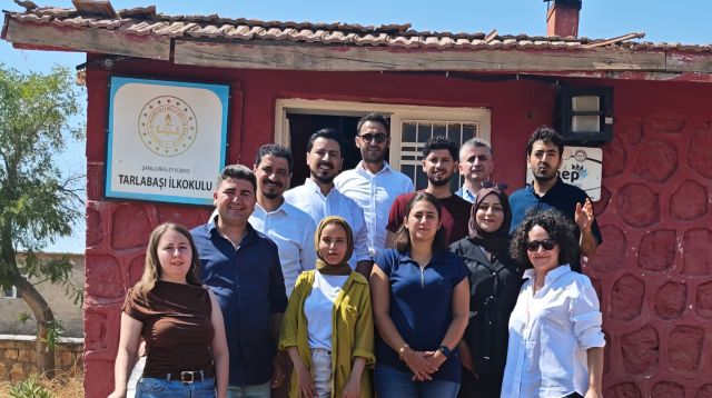 QNB Sigorta çalışanları iyiliği bu kez Şanlıurfa Tarlabaşı İlkokulu’na taşıdı