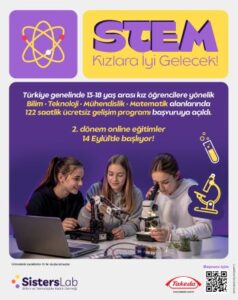 Takeda Türkiye’nin “STEM Kızlara İyi Gelecek” projesinde ikinci dönem başlıyor