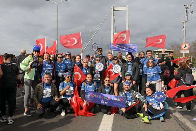 ÖRAV’dan 48. İstanbul Maratonu’nda gençlerin geleceği için dayanışma çağrısı