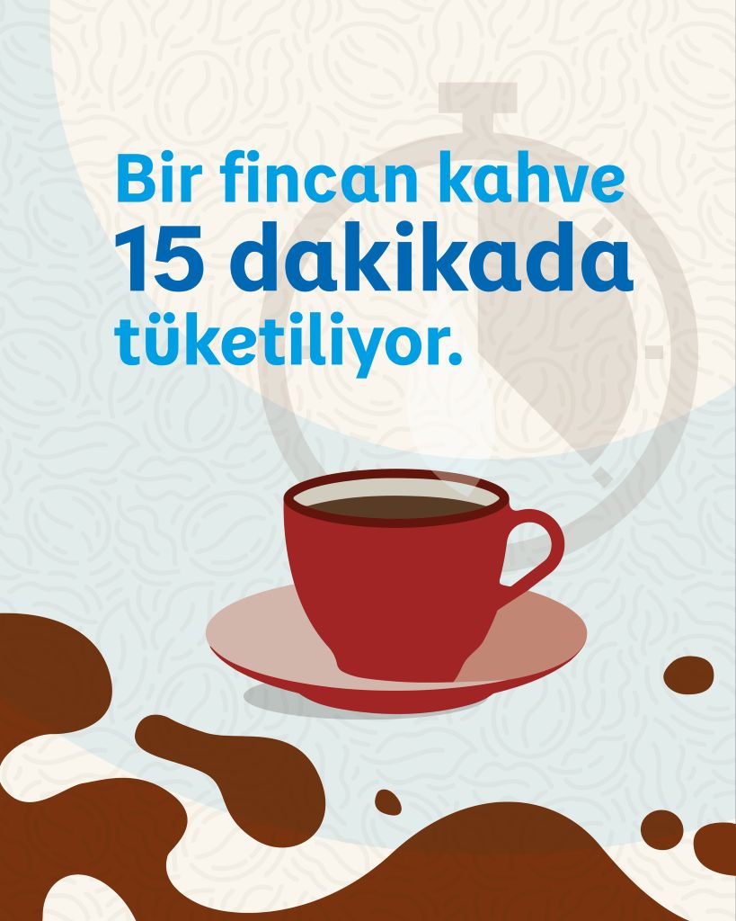 Bir fincan kahve 15 dakikada tüketiliyor, etkisi yıllarca sürebiliyor