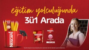 NESCAFÉ 3ü1 Arada, TEV ve Migros’tan gençlere anlamlı destek: Gençlerin yarınları için güçlü iş birliği