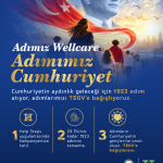 Wellcare’den Cumhuriyet’in aydınlık geleceği için 1923 adım