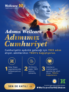 Wellcare’den Cumhuriyet’in aydınlık geleceği için 1923 adım