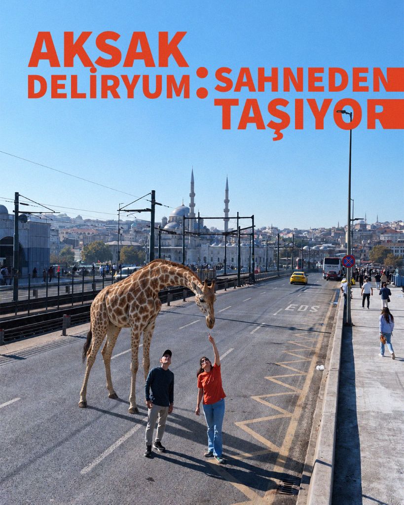 Bir oyun, bir hareket, bir etki: GalataPerform’un yeni oyunu Aksak Deliryum, sahneden taşıyor!